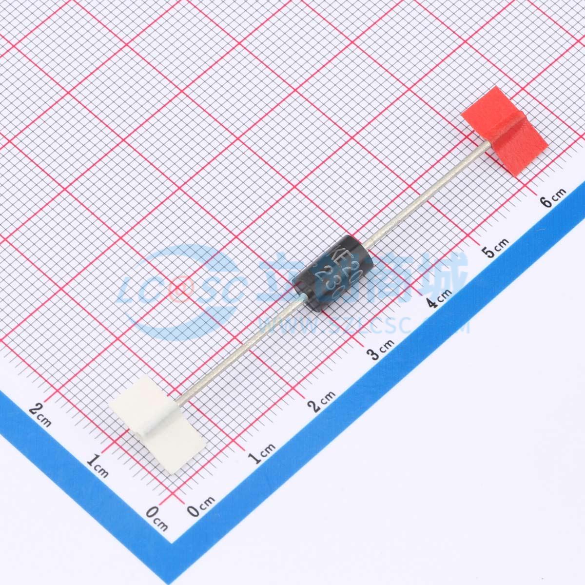 点击查看大图 1.5KE200CA-E3/54实物图