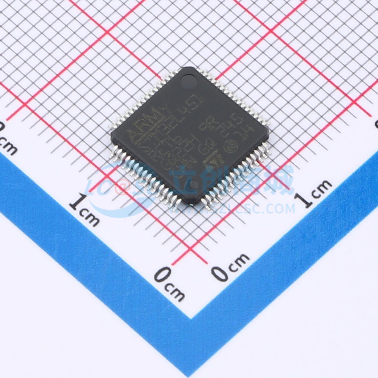 点击查看大图 STM32L451RET6TR实物图
