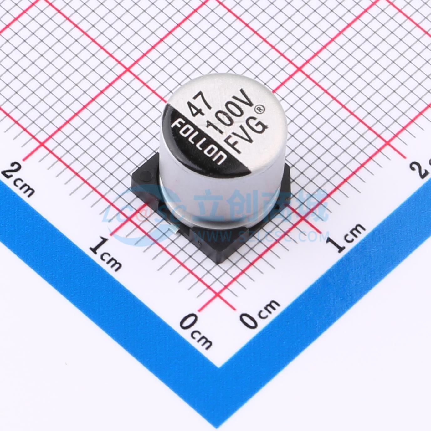 点击查看大图 EFVG100ADA470M10B0实物图