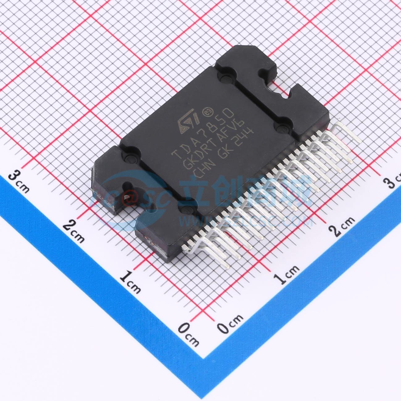 点击查看大图 TDA7850实物图