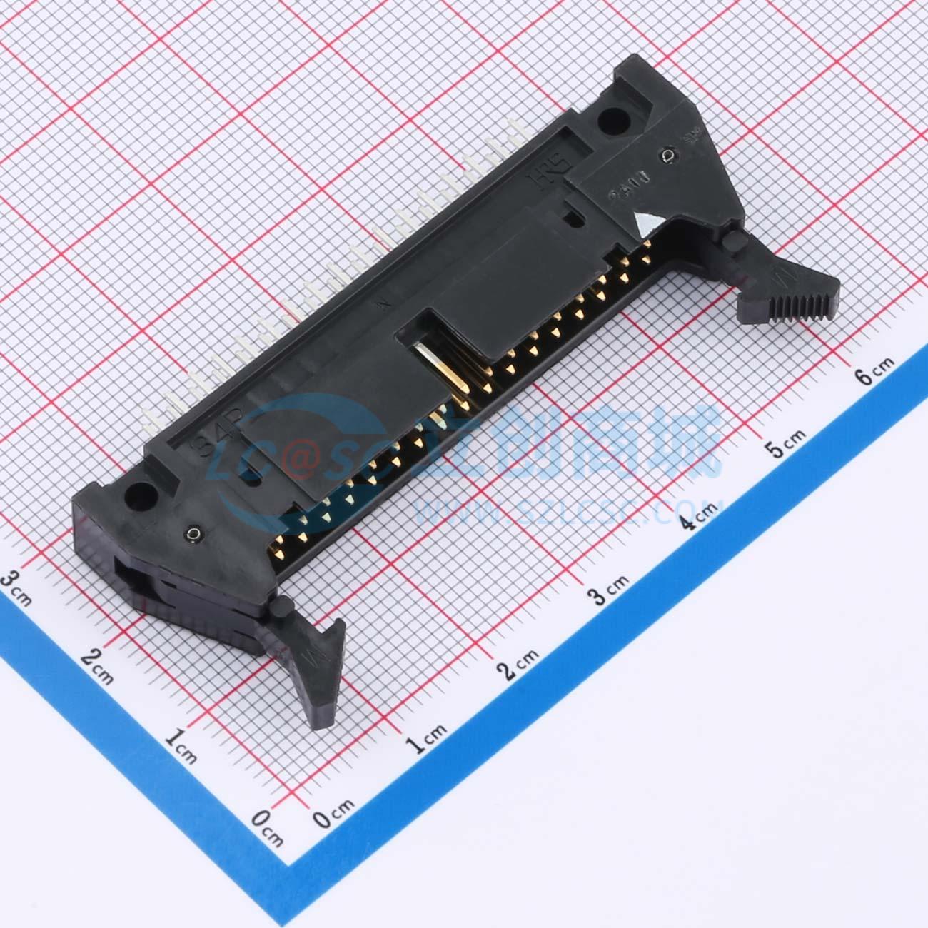 点击查看大图 HIF3BA-34PA-2.54DSA(63)实物图