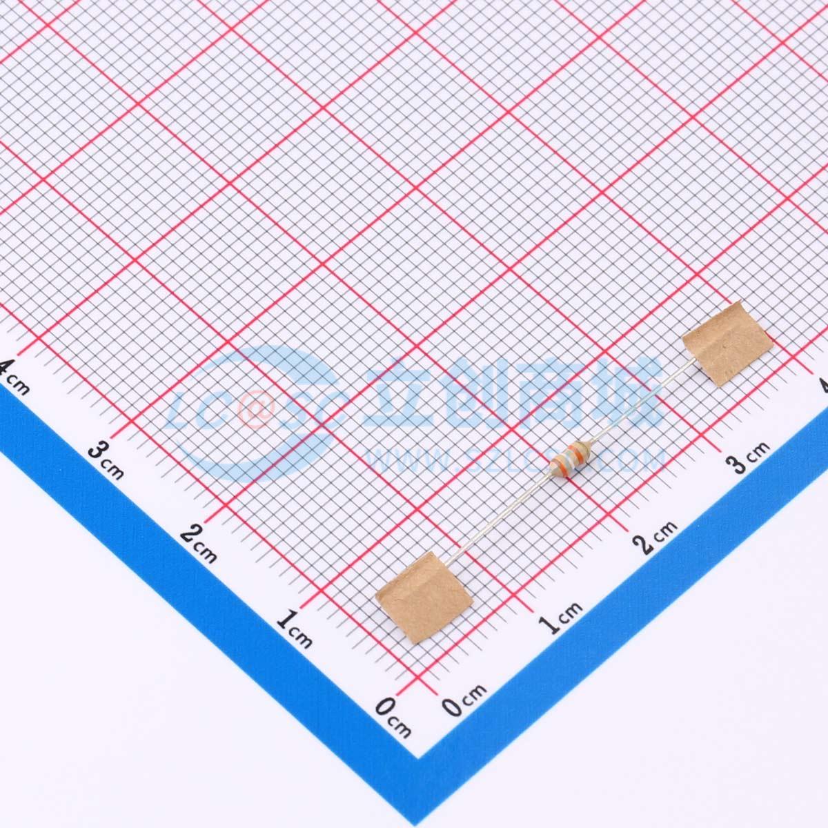 点击查看大图 CR1/8W-39K±5%-OT26实物图