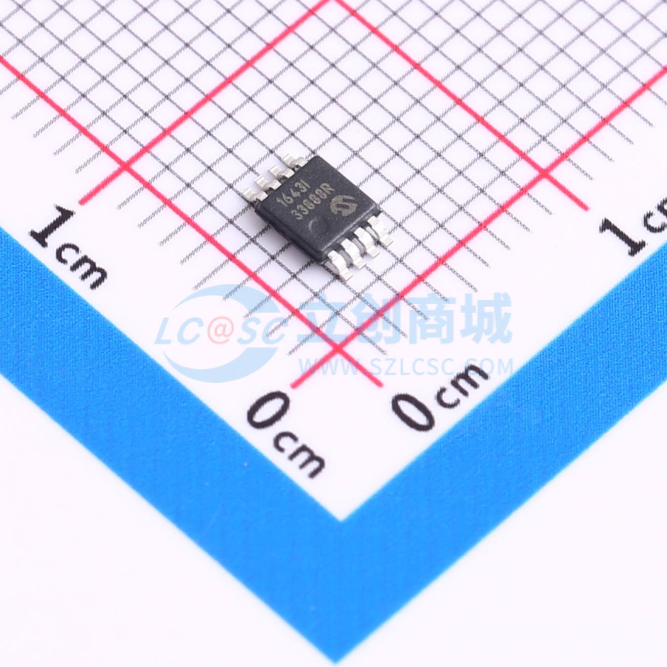 点击查看大图 MCP1643T-I/MS实物图
