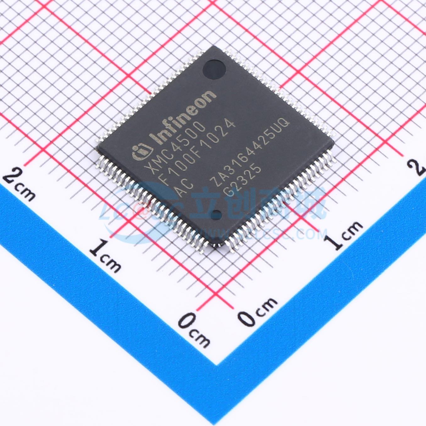 点击查看大图 XMC4500-F100F1024 AC实物图