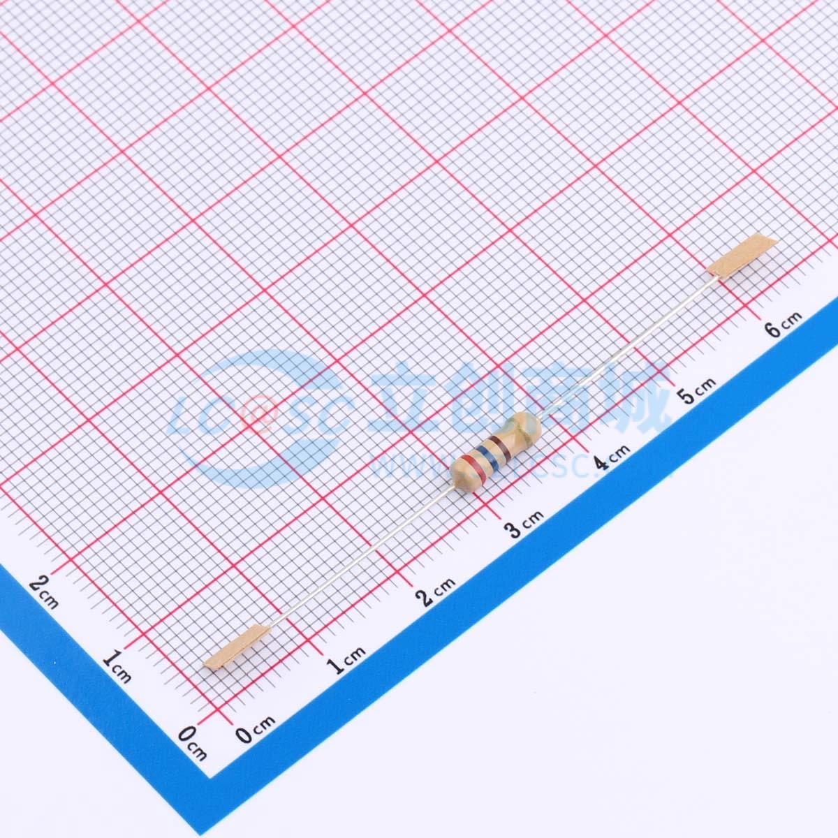 点击查看大图 CR1/2W-260Ω±5%-XT52实物图
