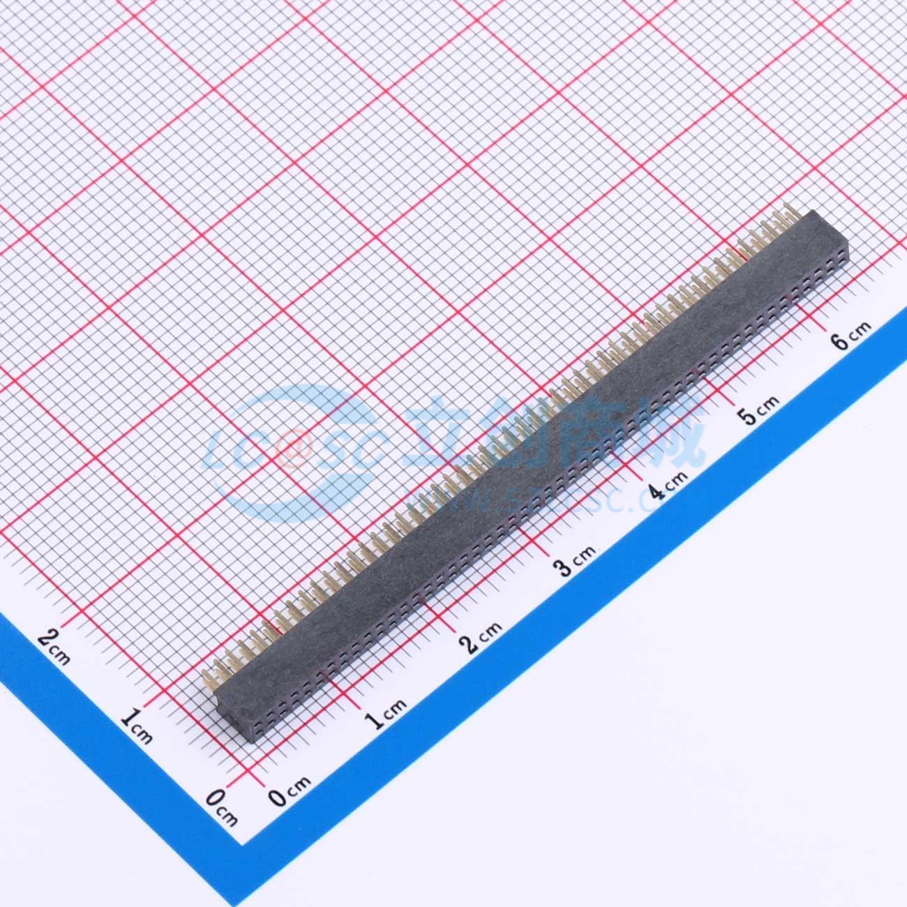 点击查看大图 1.27-2*50P母实物图
