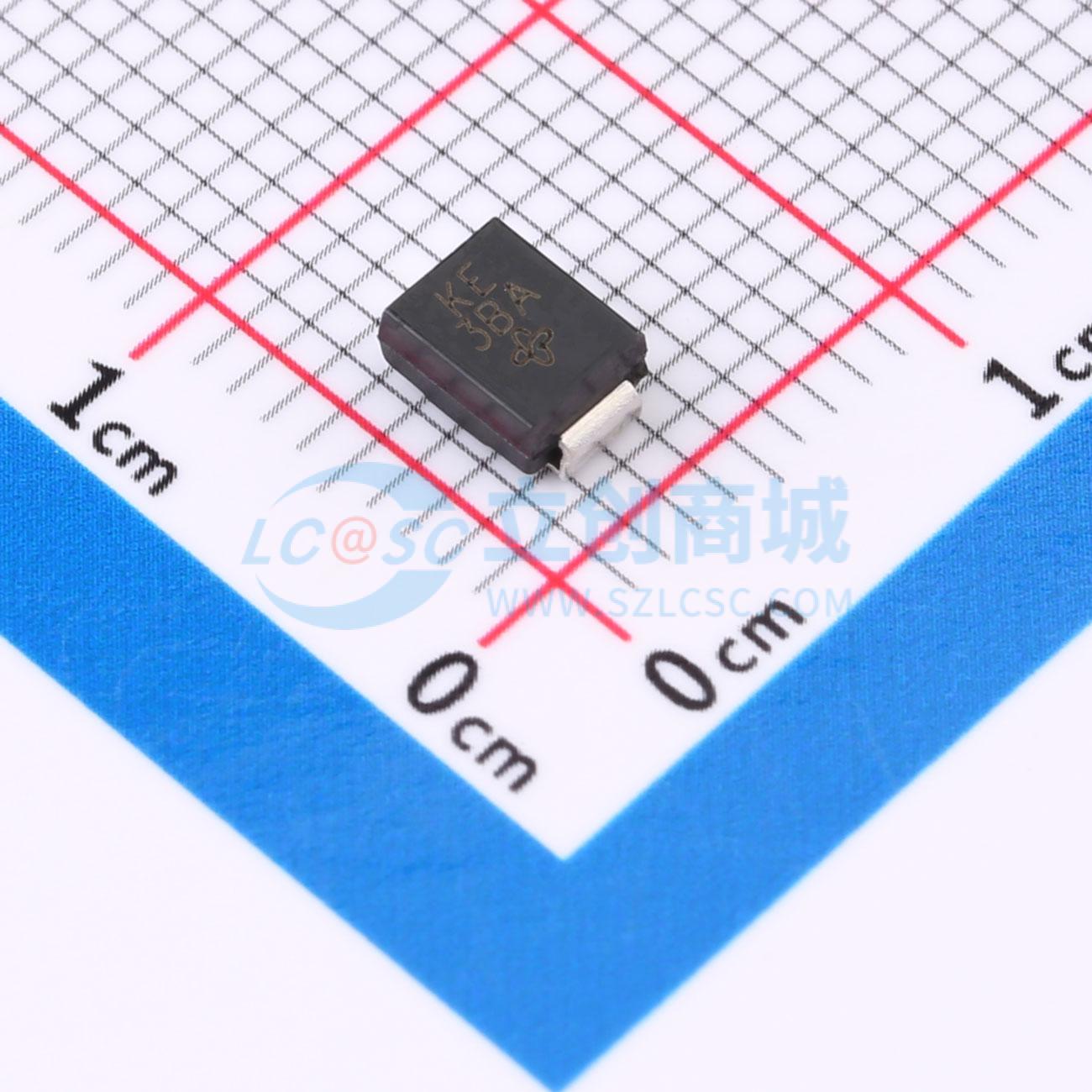 点击查看大图 SMBJ5.0CA-E3/52实物图