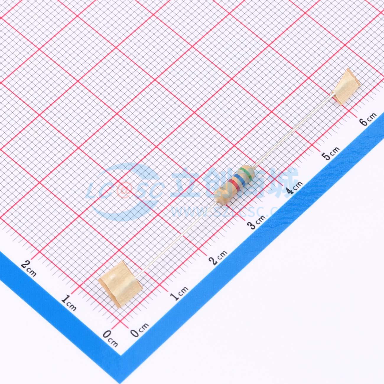 点击查看大图 CR1/2W-5K6±5%-XT52实物图