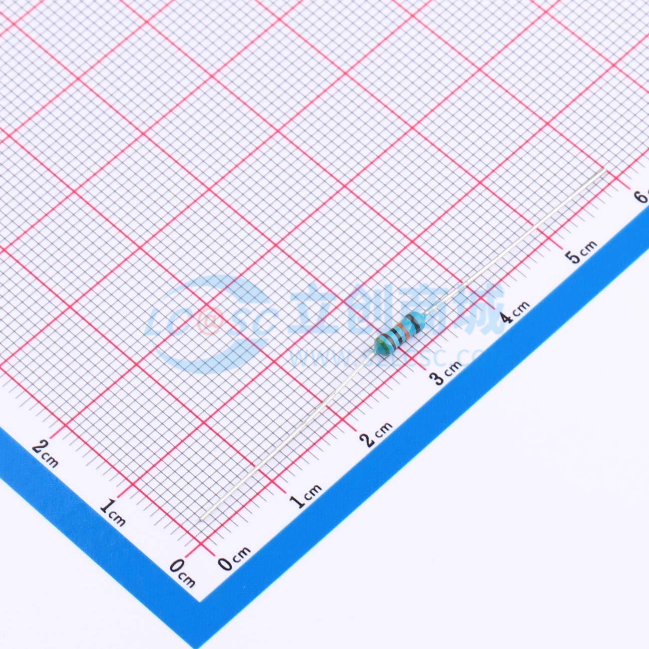 点击查看大图 RN 1/4W 510K F T/B A1实物图