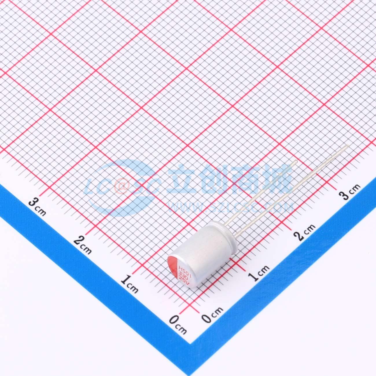 点击查看大图 HS1E337M0609PC实物图