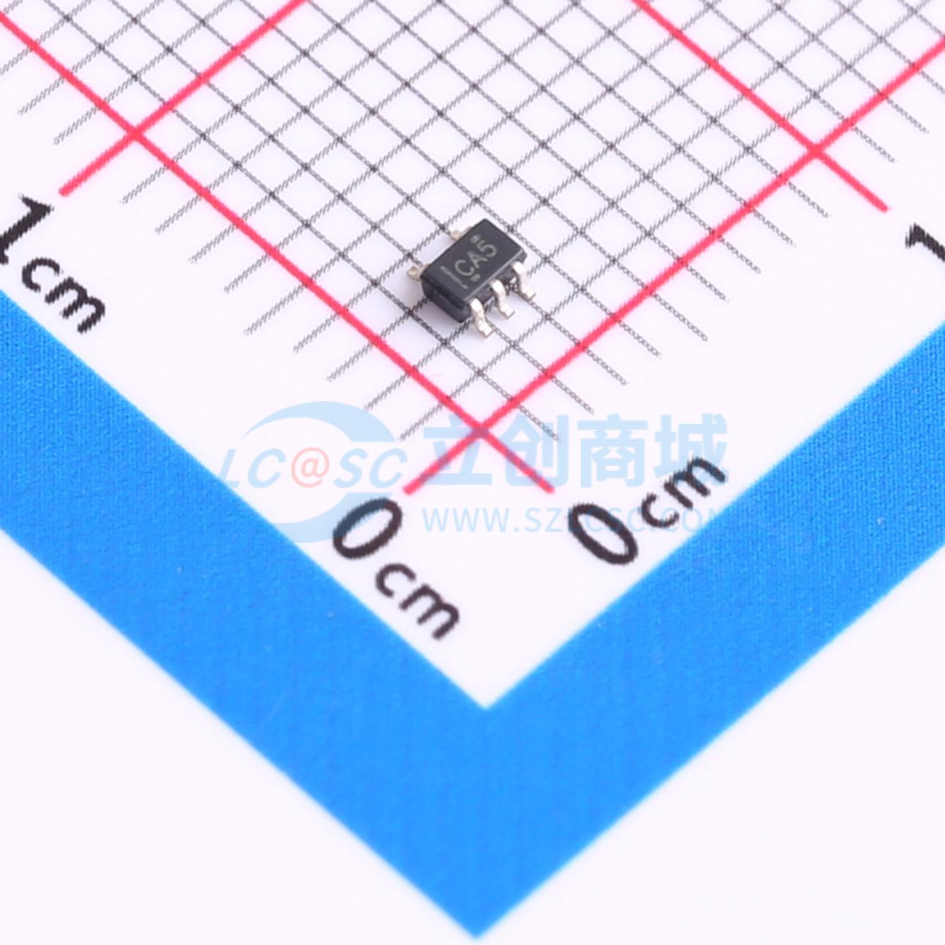 SN74LVC1G00DCKT实物图