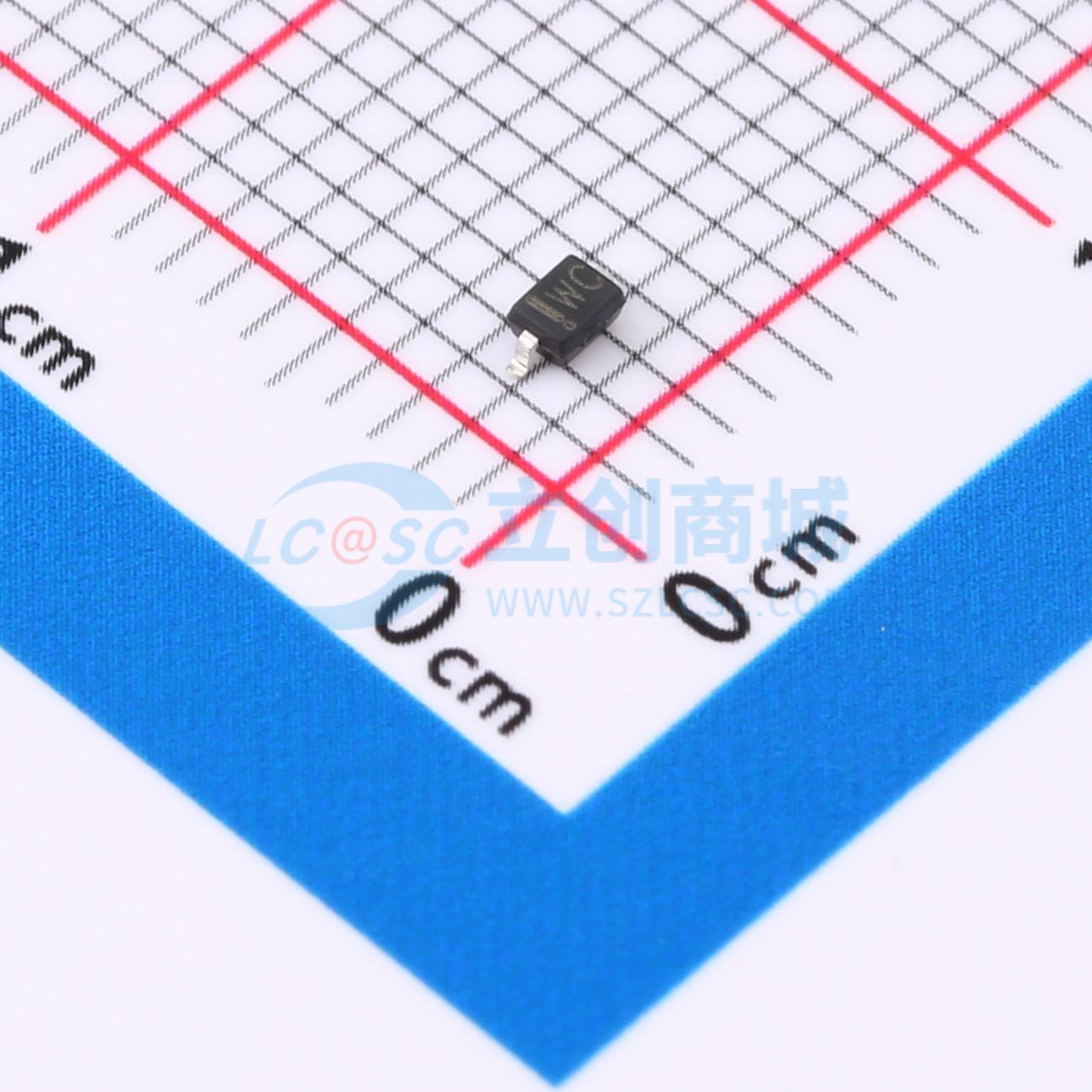 点击查看大图 BZT52C7V5S-6AF实物图