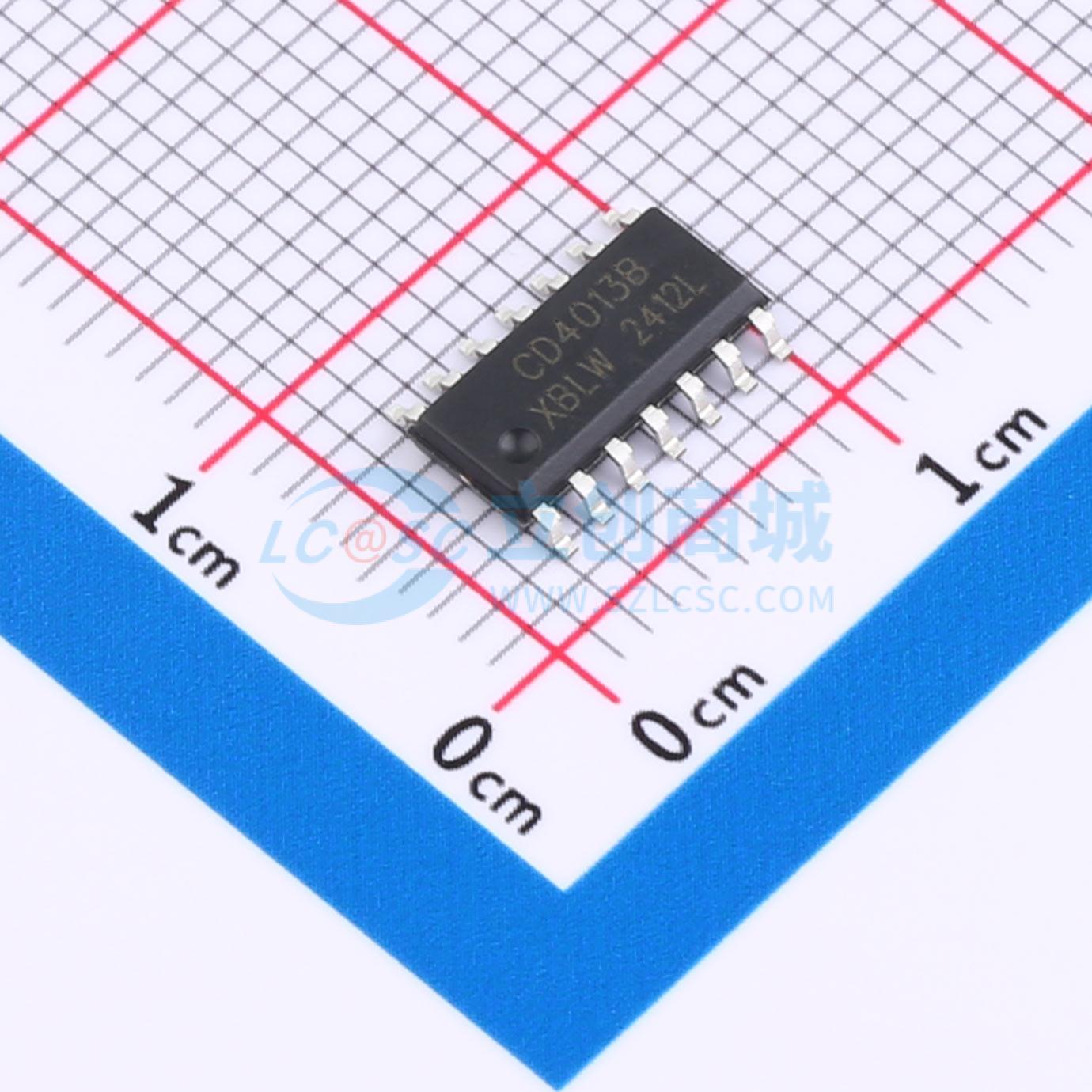 CD4013BDTR(XBLW)实物图