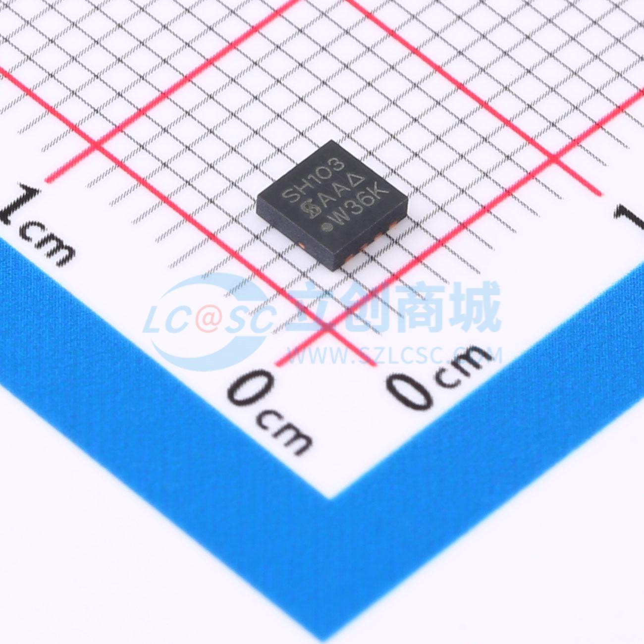 点击查看大图 SISH103DN-T1-GE3实物图