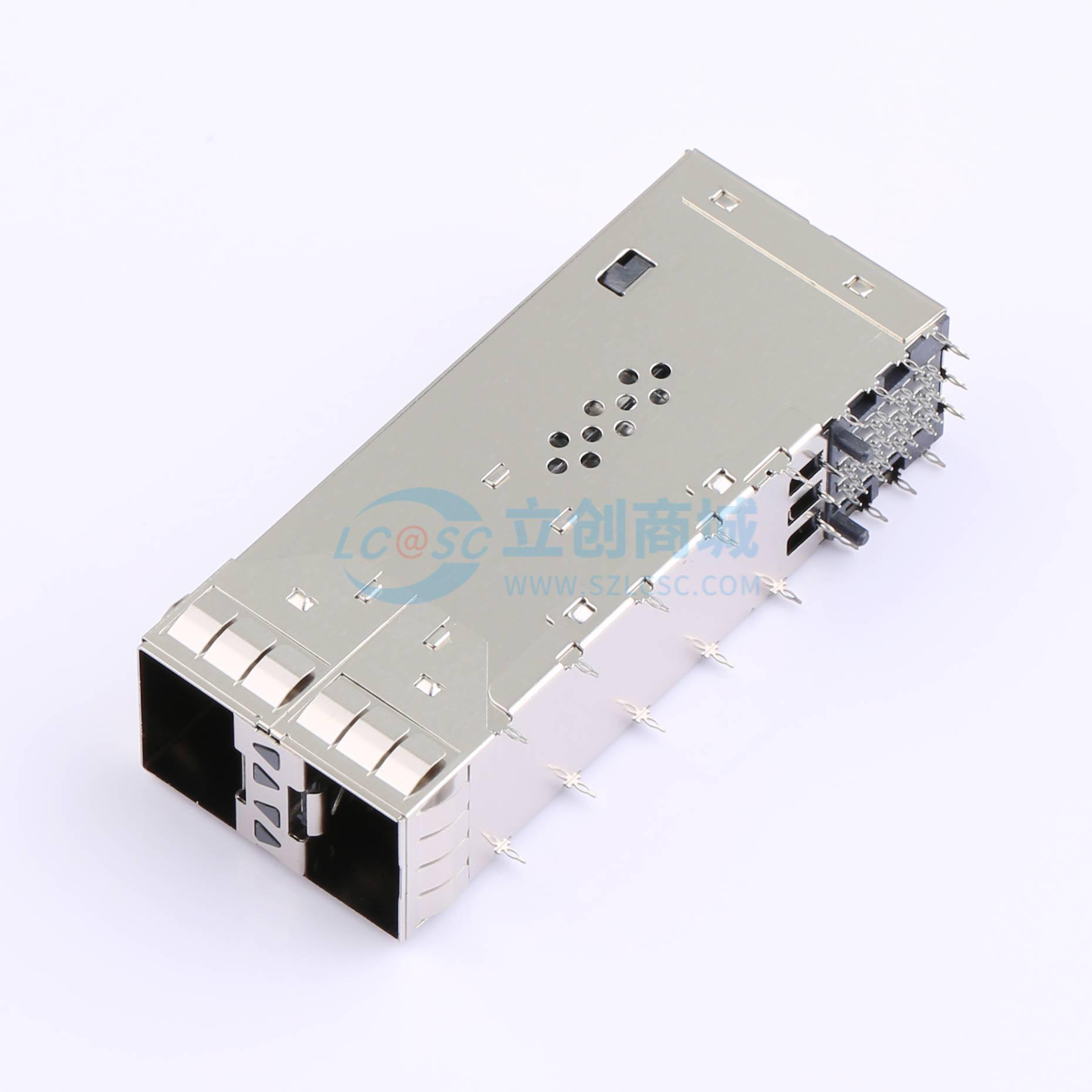 点击查看大图 SFP28 2349202 2X1Y实物图