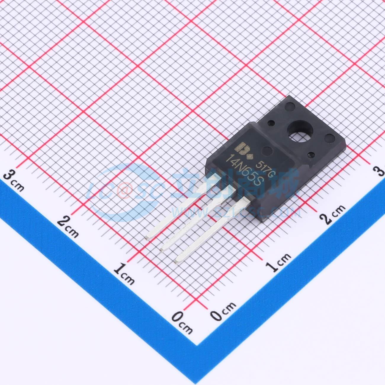 点击查看大图 DOPF14N65S实物图