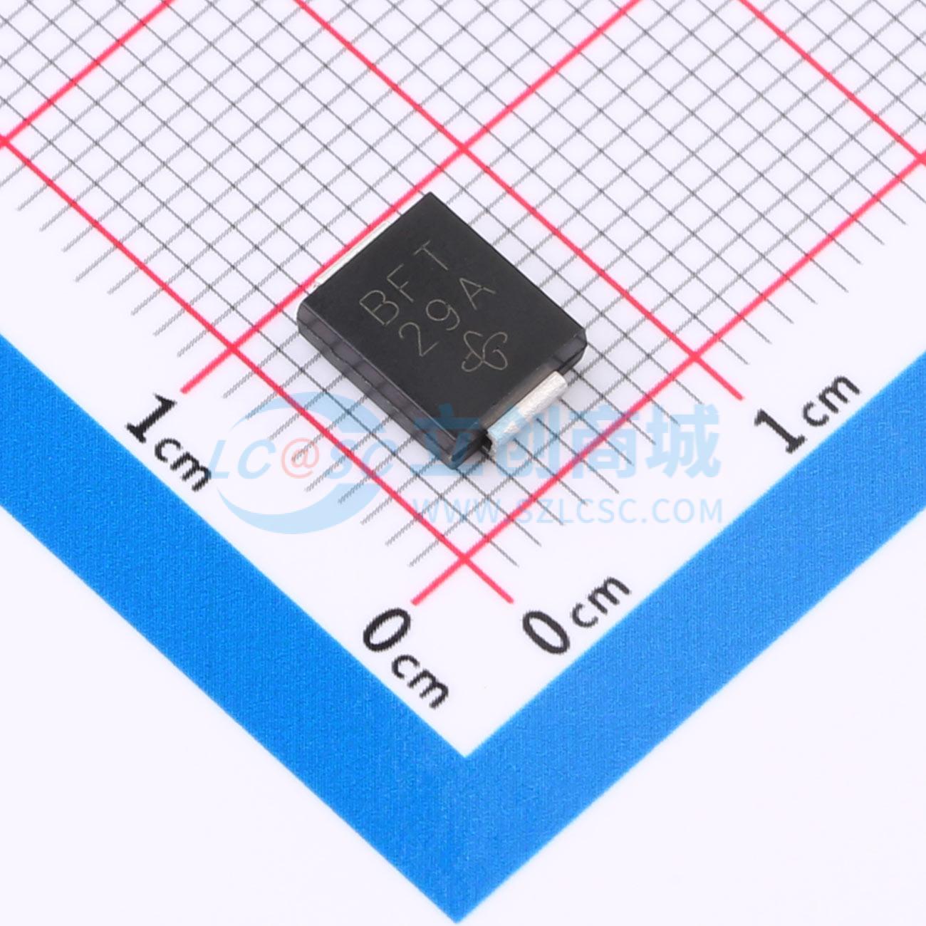 点击查看大图 SMCJ43CAHE3_A/H实物图