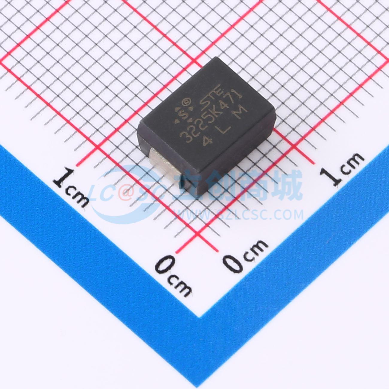 点击查看大图 SMDMOV3225K471K实物图