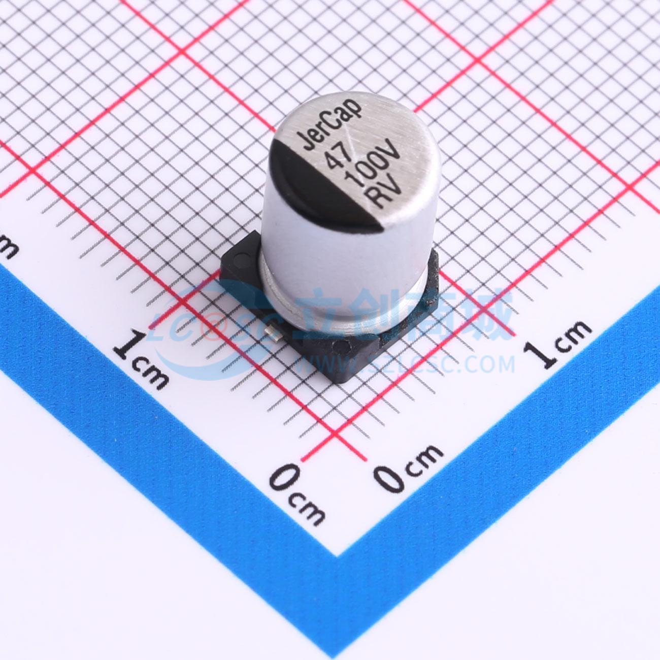 点击查看大图 RV100V47M8X10实物图