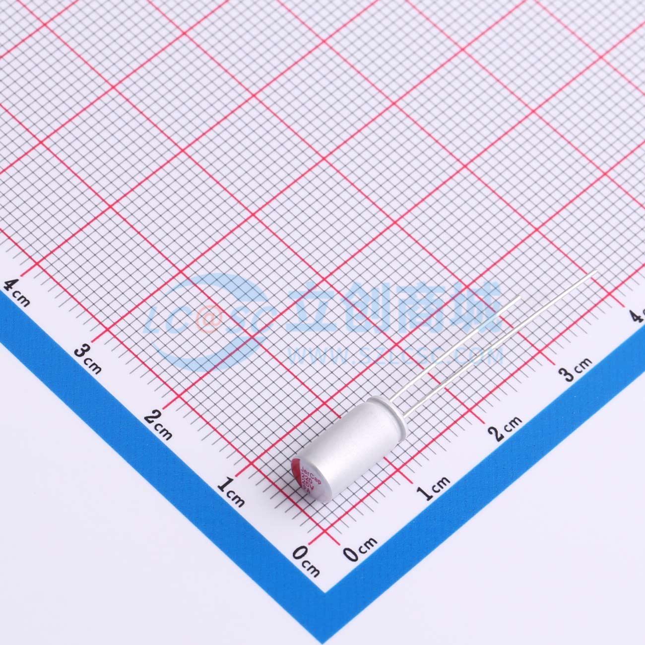 PA25V220M5X11实物图