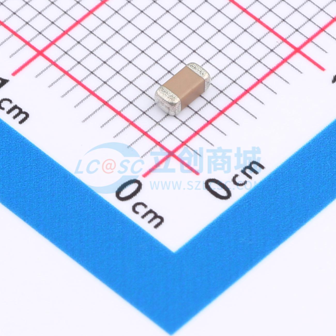 点击查看大图 C1206X331K102T实物图