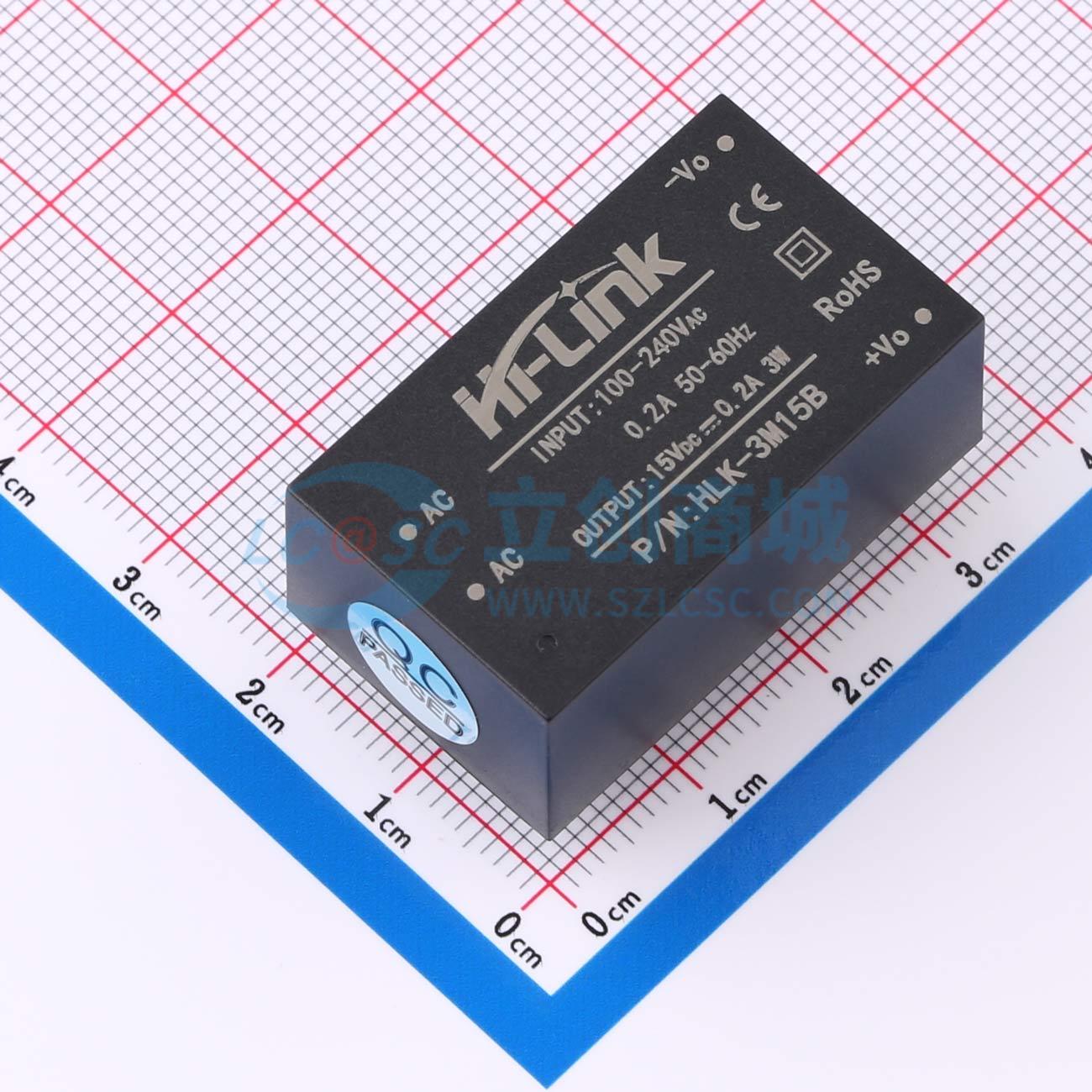 点击查看大图 HLK-3M15B实物图