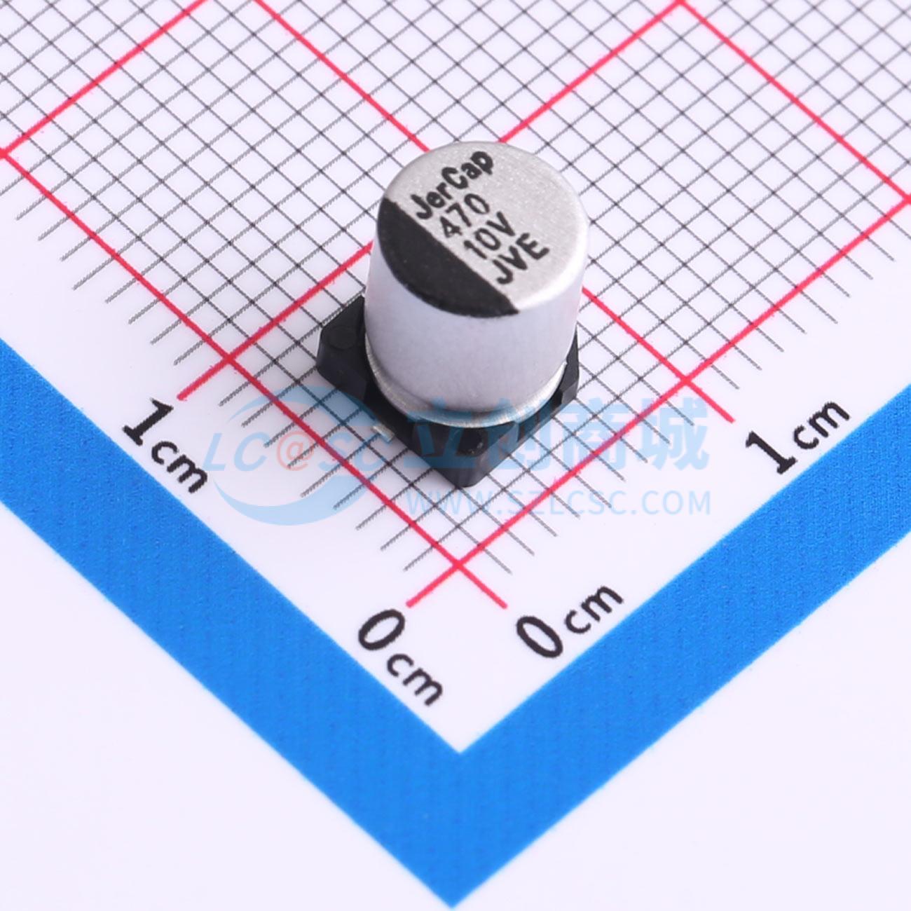 点击查看大图 JVE10V470M6X8实物图