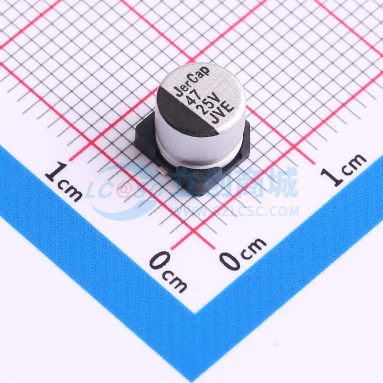 点击查看大图 JVE25V47M6X6实物图