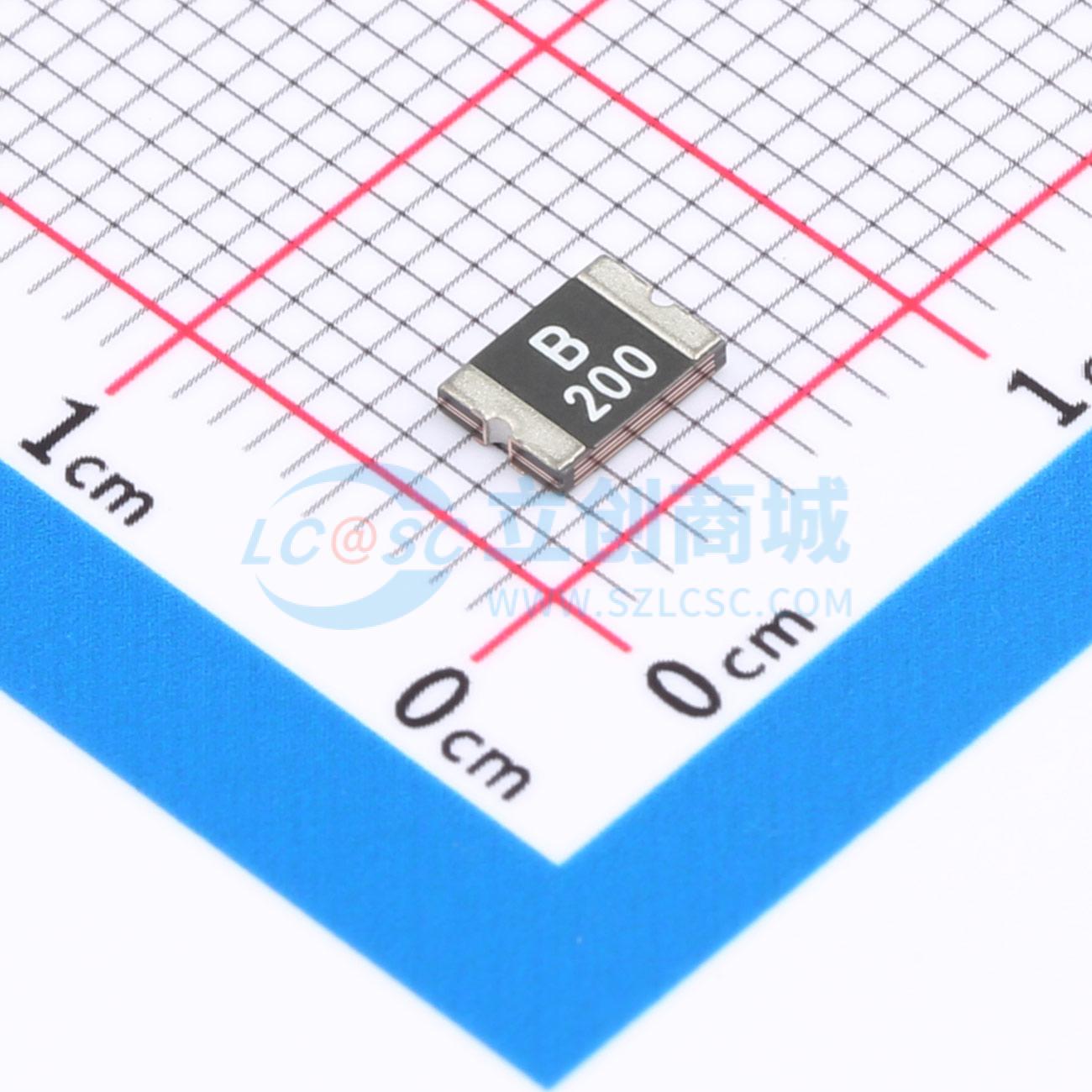 点击查看大图 SMD1812-200C-16V实物图