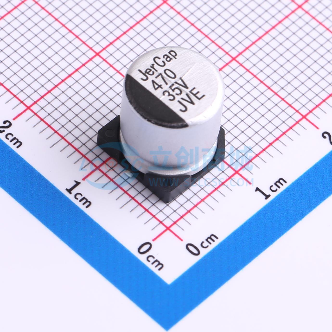 点击查看大图 JVE35V470M10X10实物图