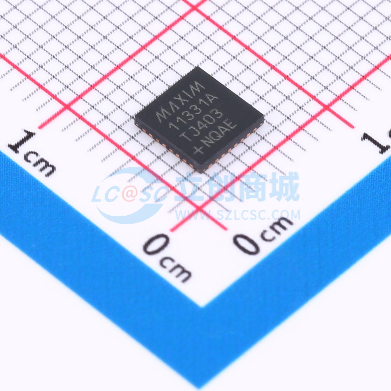 点击查看大图 MAX11331ATJ+实物图