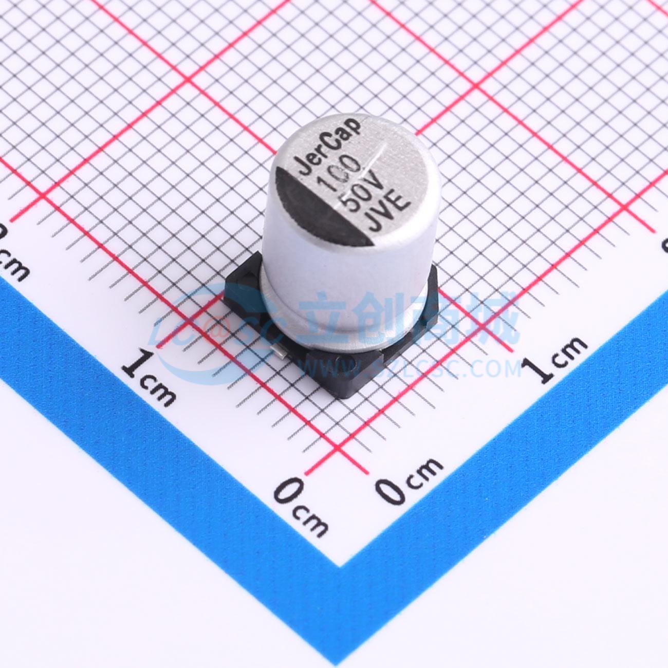 点击查看大图 JVE50V100M8X10实物图