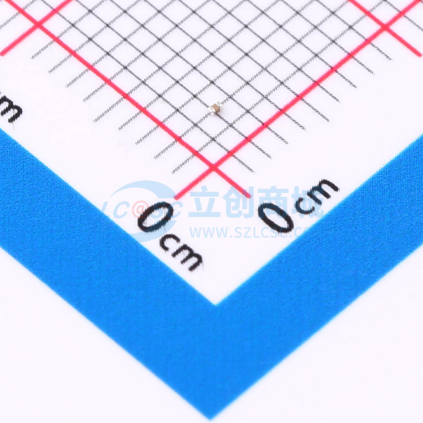 点击查看大图 0201X223K6R3NT实物图