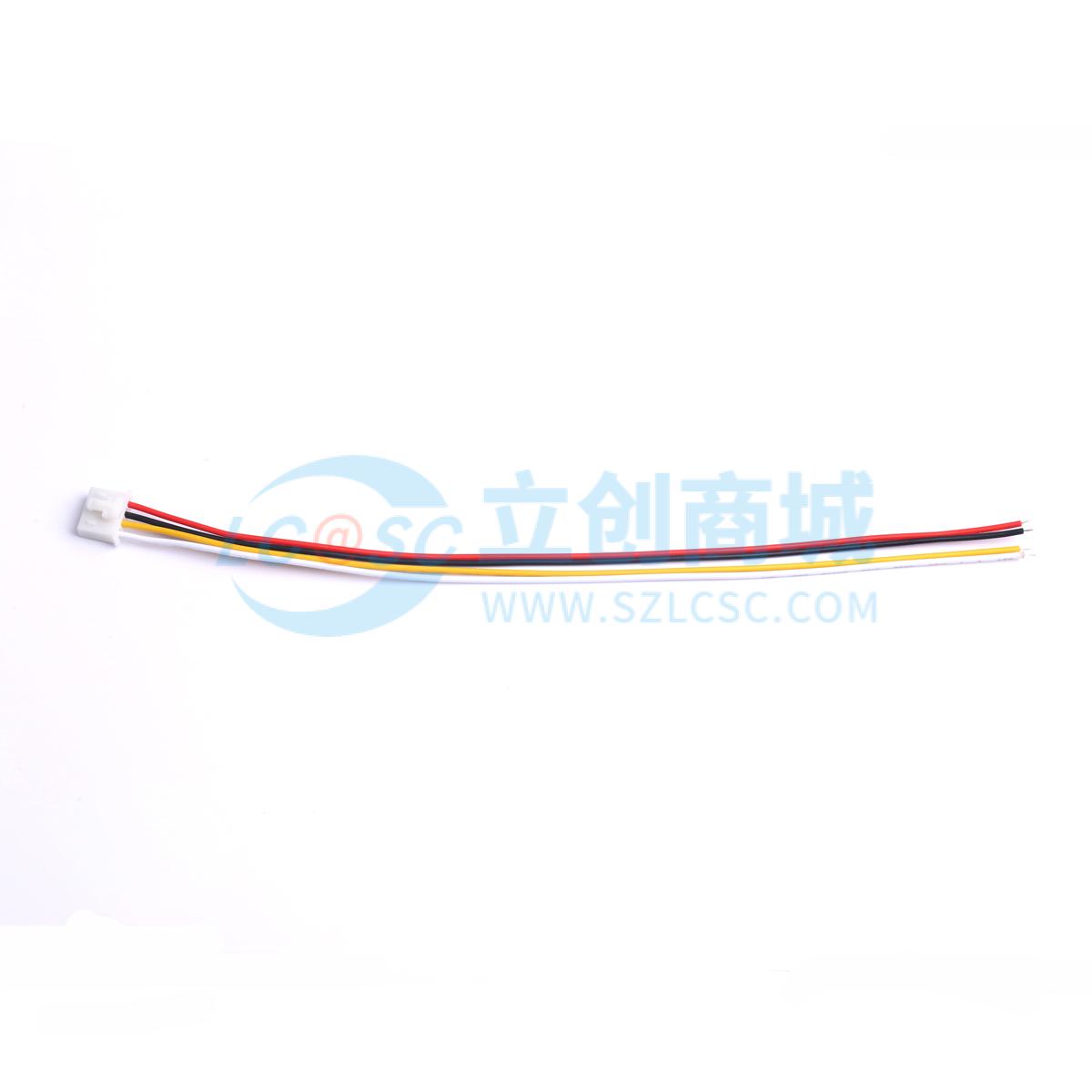 HX XHB2.54-4P DT 200mm 24AWG实物图