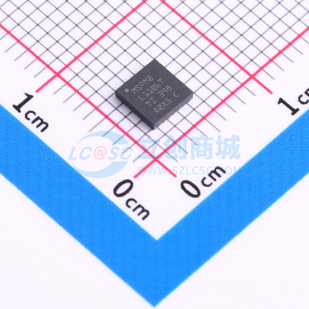 MSPM0L1106TRGER实物图