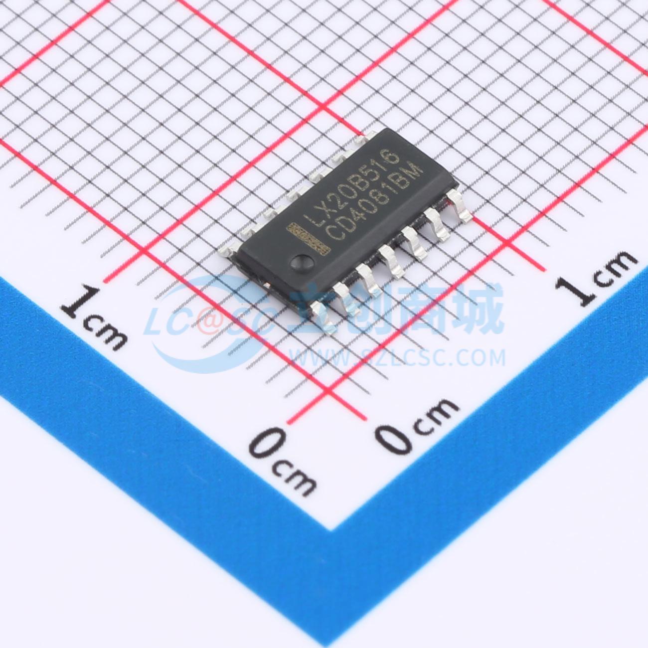 点击查看大图 CD4081BM(LX)实物图