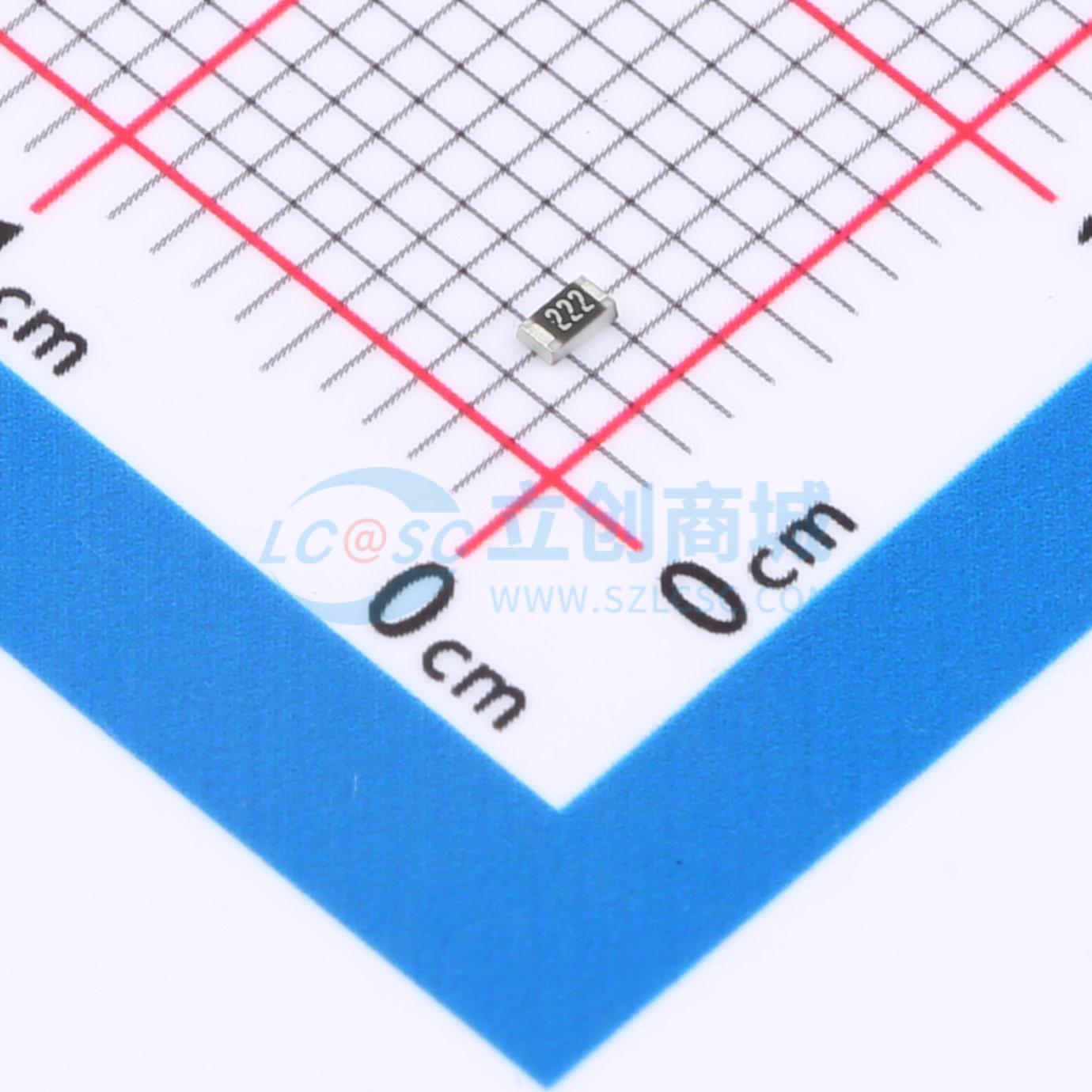 点击查看大图 CRGCQ0603J2K2实物图