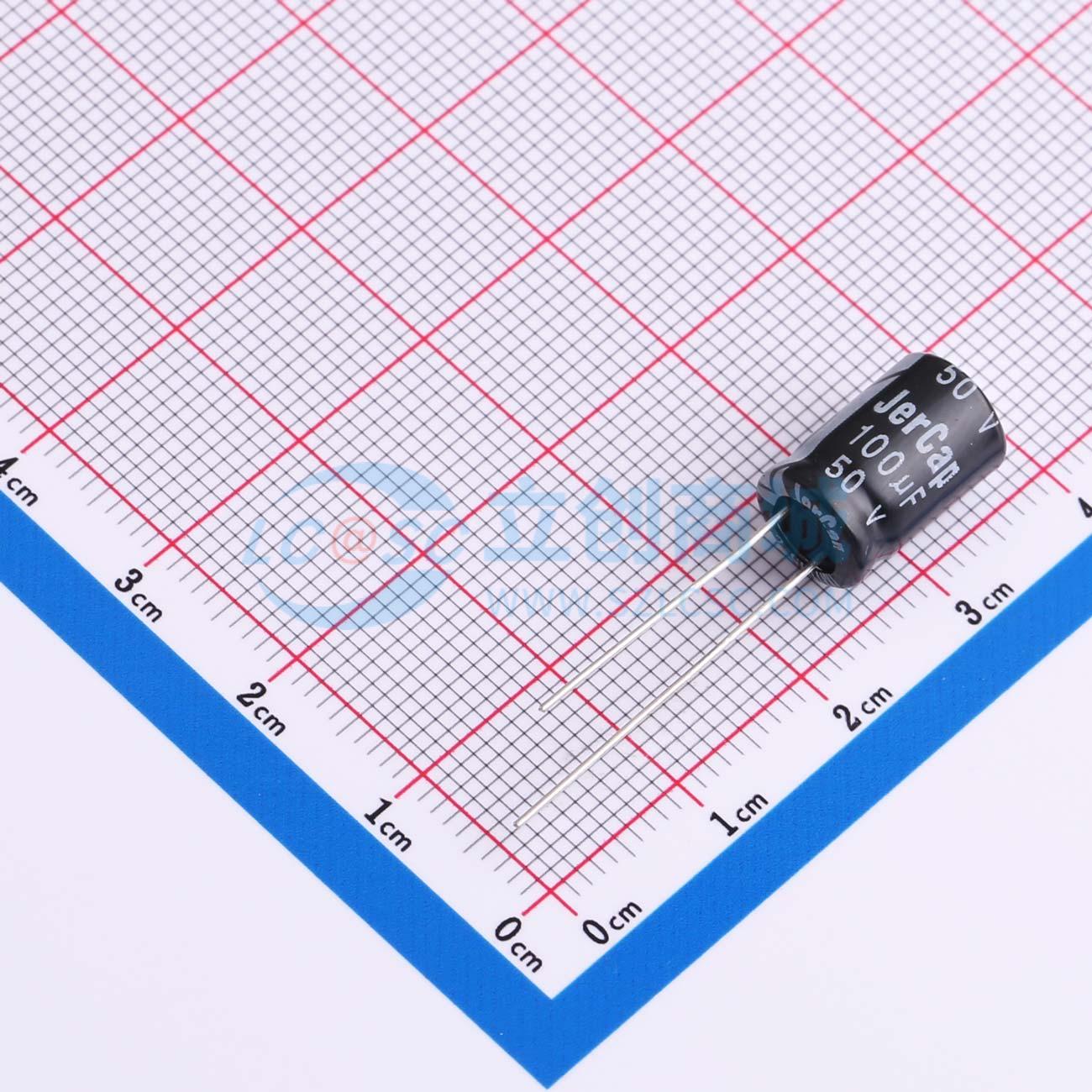 ERG50V100M8X12实物图