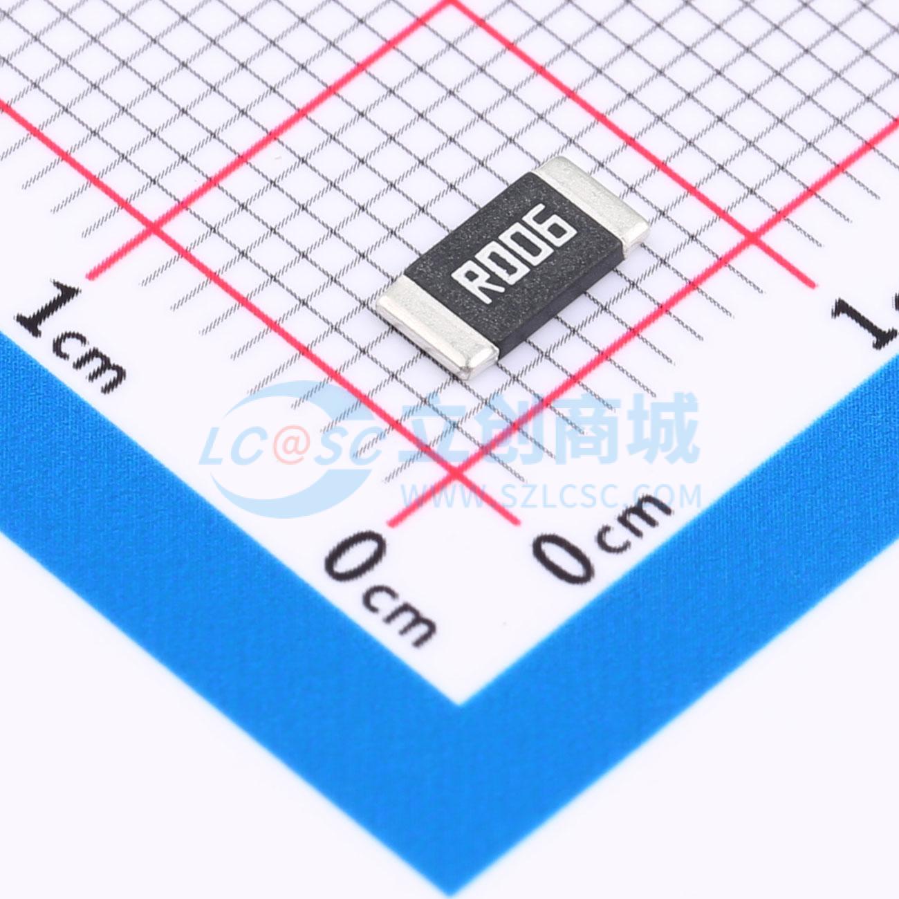 点击查看大图 HoJLR2512-3W-6mR-1%实物图