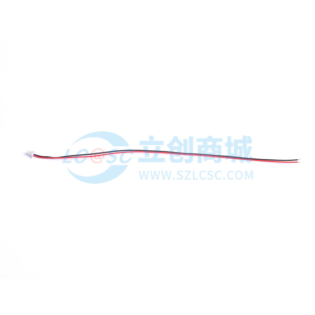 HX 1.0-2P DT 200mm 28AWG实物图