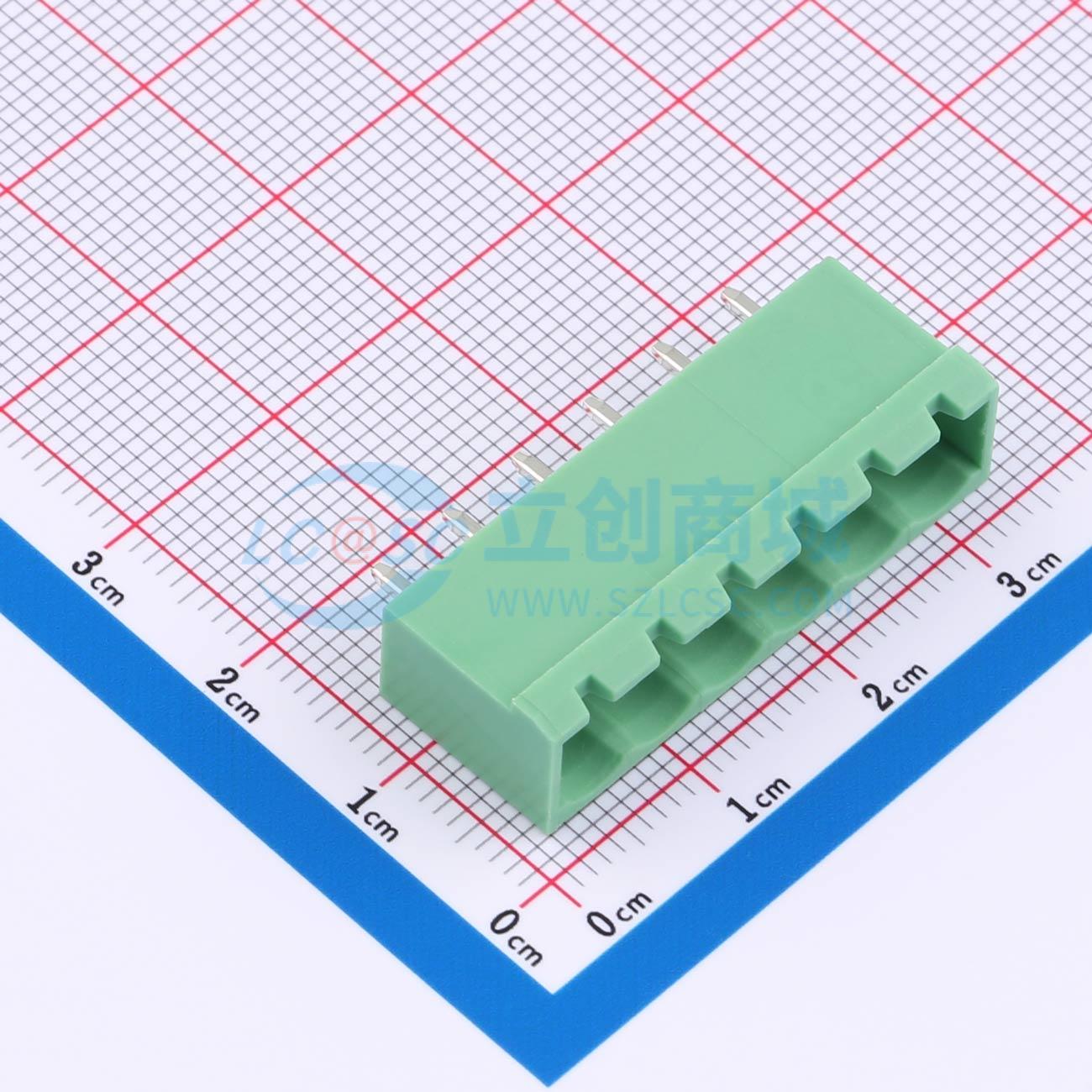点击查看大图 2ETYVC-5.08-06P-14-100AH实物图