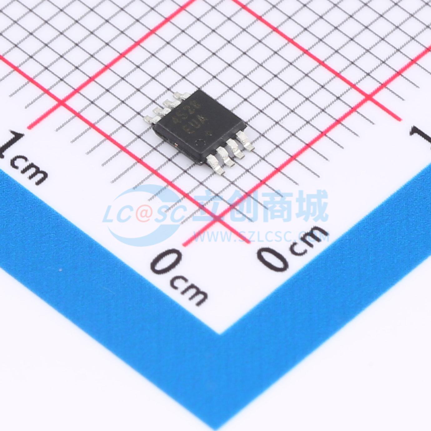 点击查看大图 MAX4528EUA+实物图