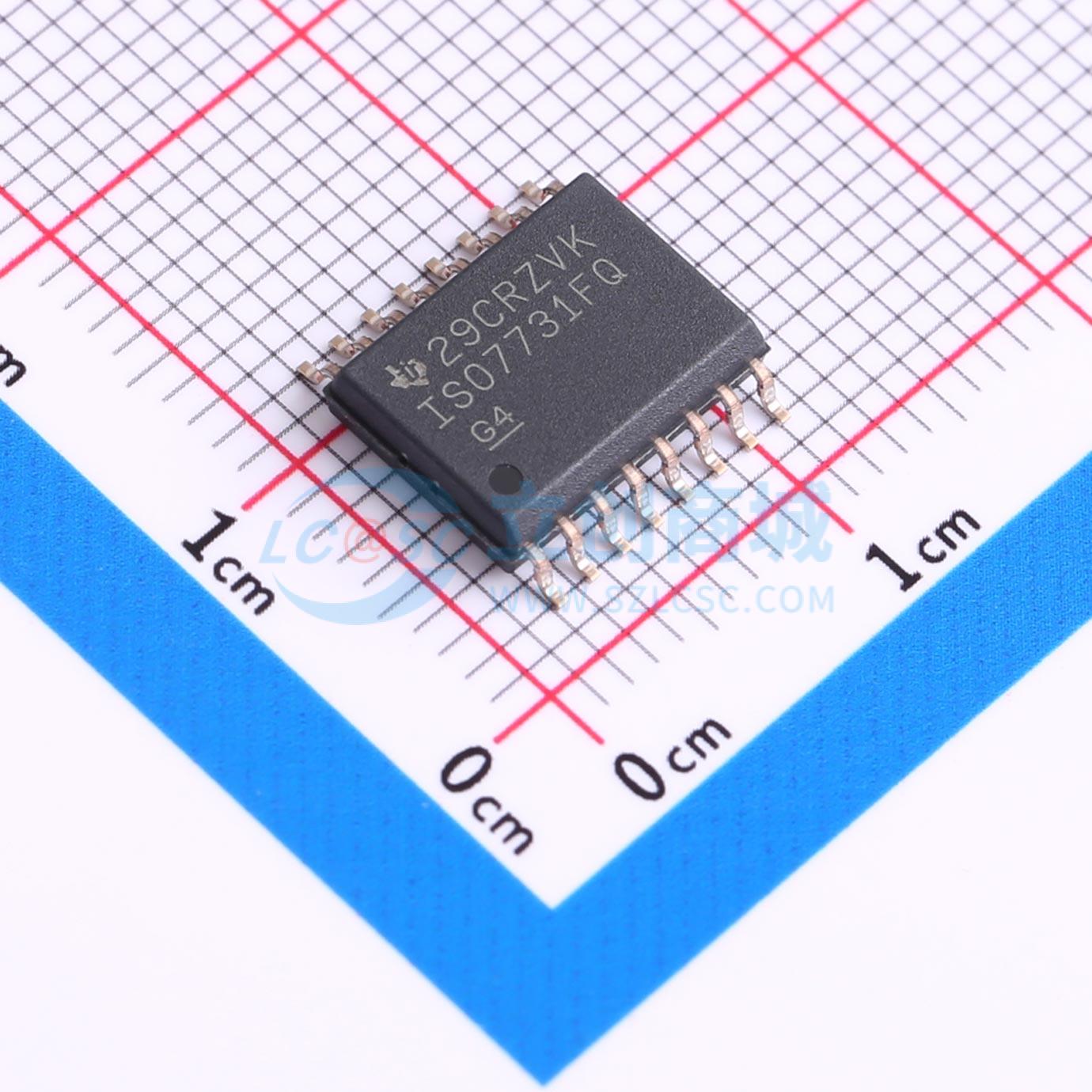 点击查看大图 ISO7731FQDWRQ1实物图