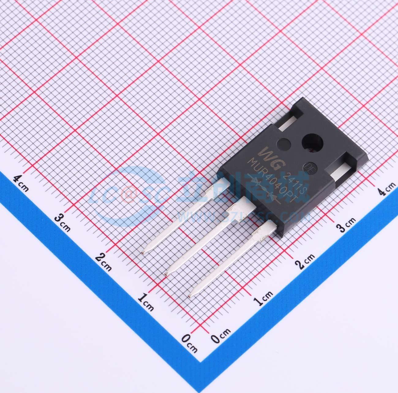 点击查看大图 MUR4040PT实物图