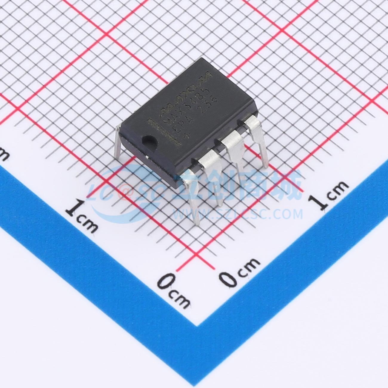 点击查看大图 MAX3485EPA+实物图