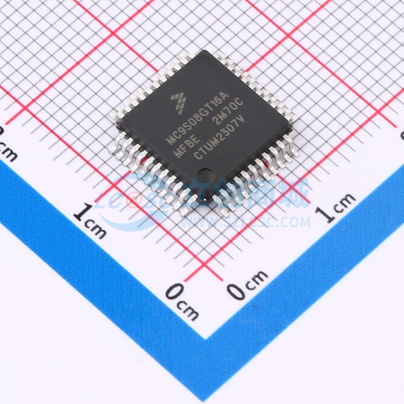 MC9S08GT16AMFBE实物图