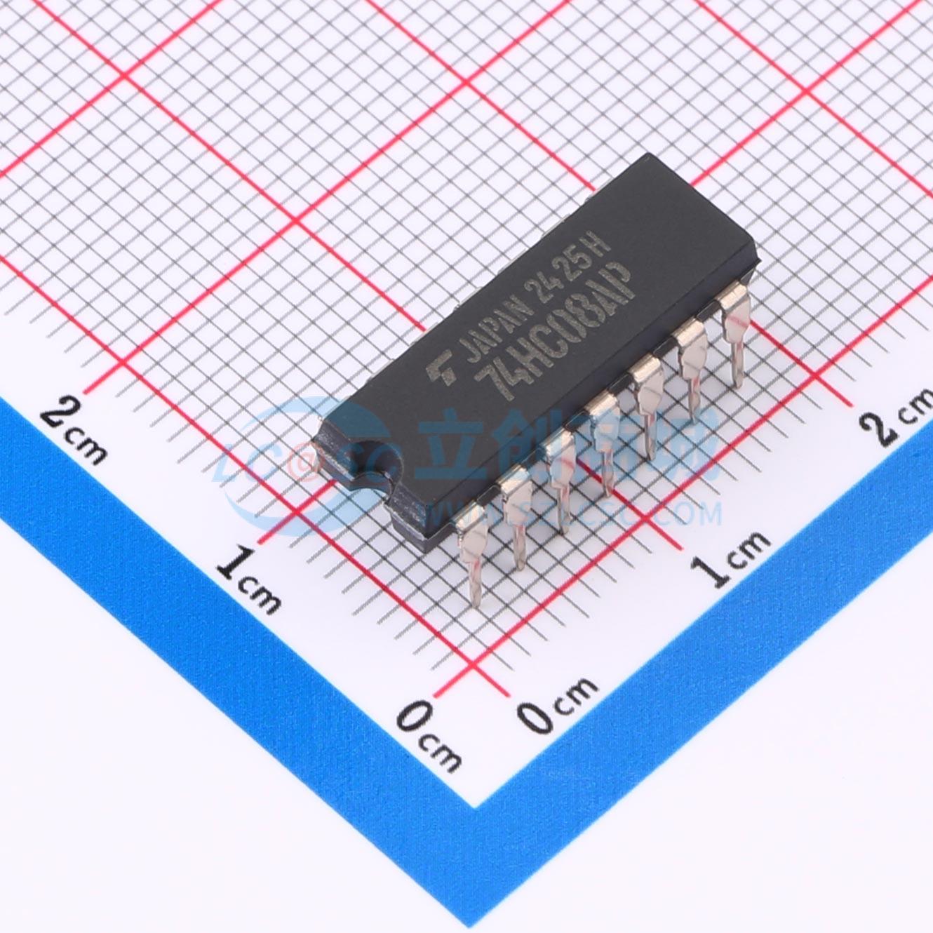 点击查看大图 TC74HC08APF实物图