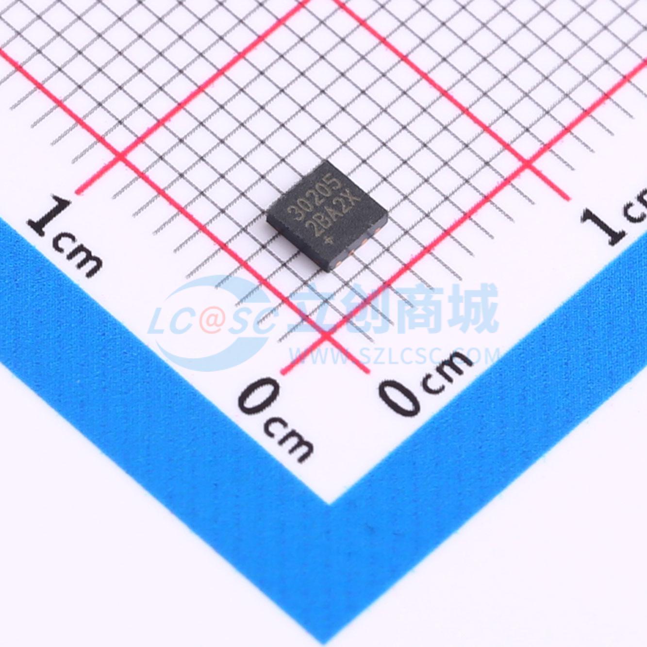点击查看大图 MAX30205MTA+T实物图