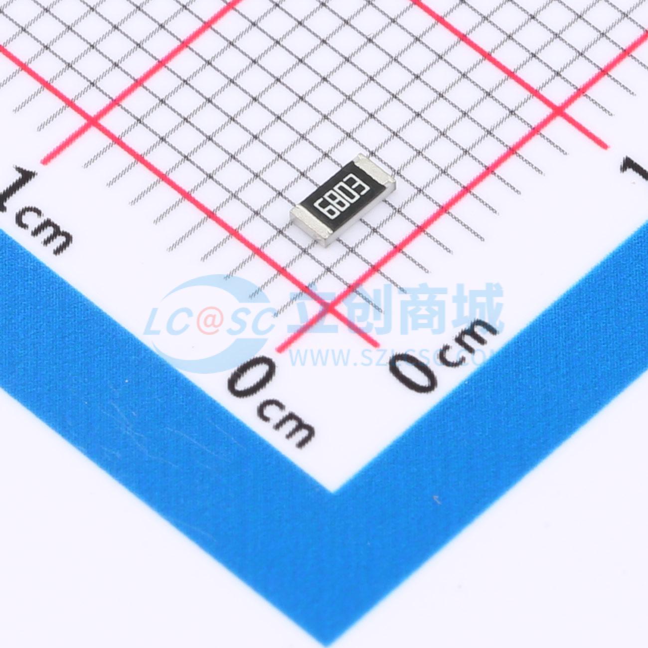 点击查看大图 RC1206FR-07680KL实物图