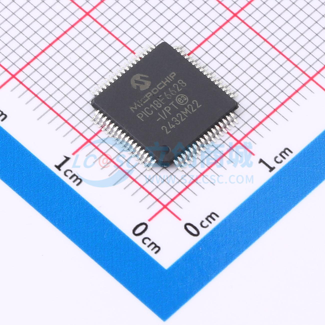 点击查看大图 PIC18F6628-I/PT实物图